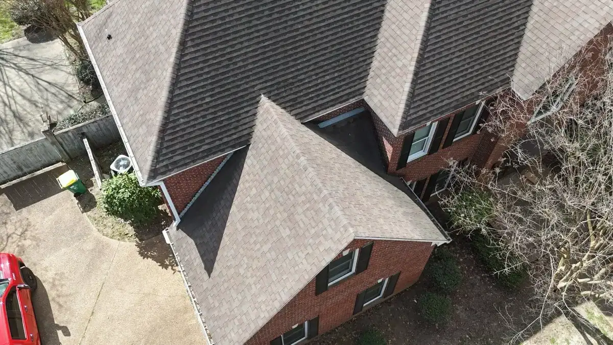 Residential roofing project completed by Dickerson Contracting in central Mississippi