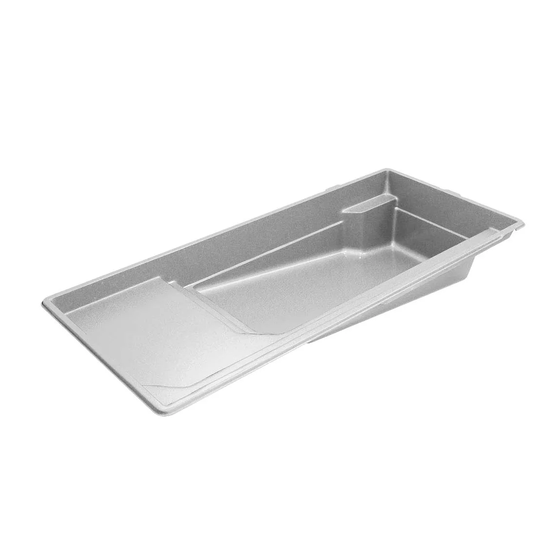 Latham Apollo 14 fiberglass pool shell render, 32' × 14'