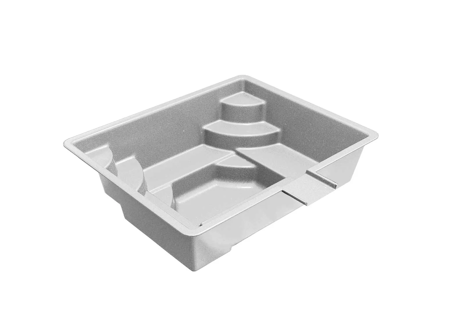 Latham Royal Spillover fiberglass spa