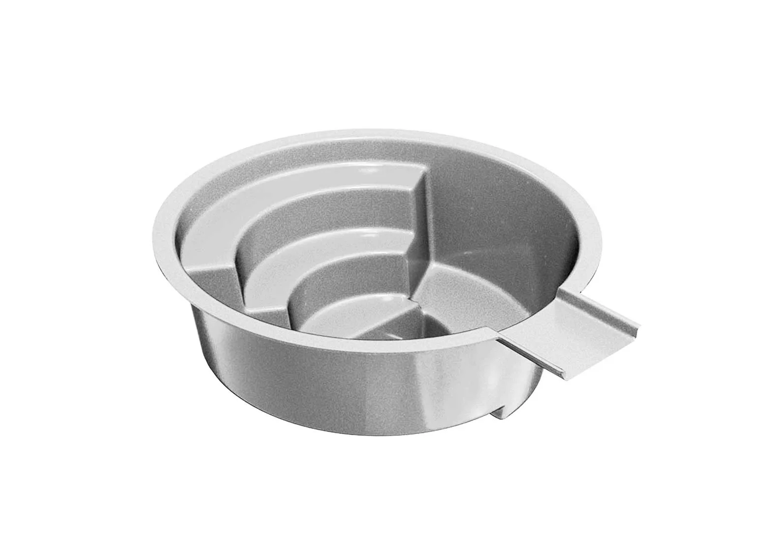 Latham Shasta Spillover fiberglass spa